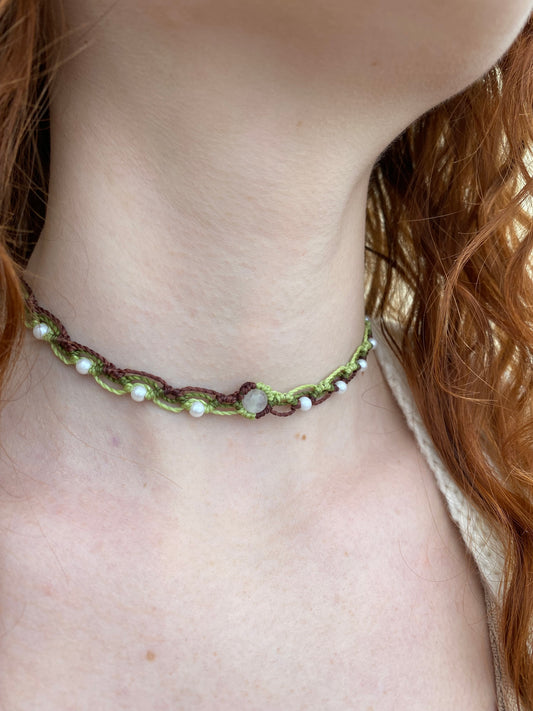 Bergkristall Halskette – Klarheit & Energie🤍