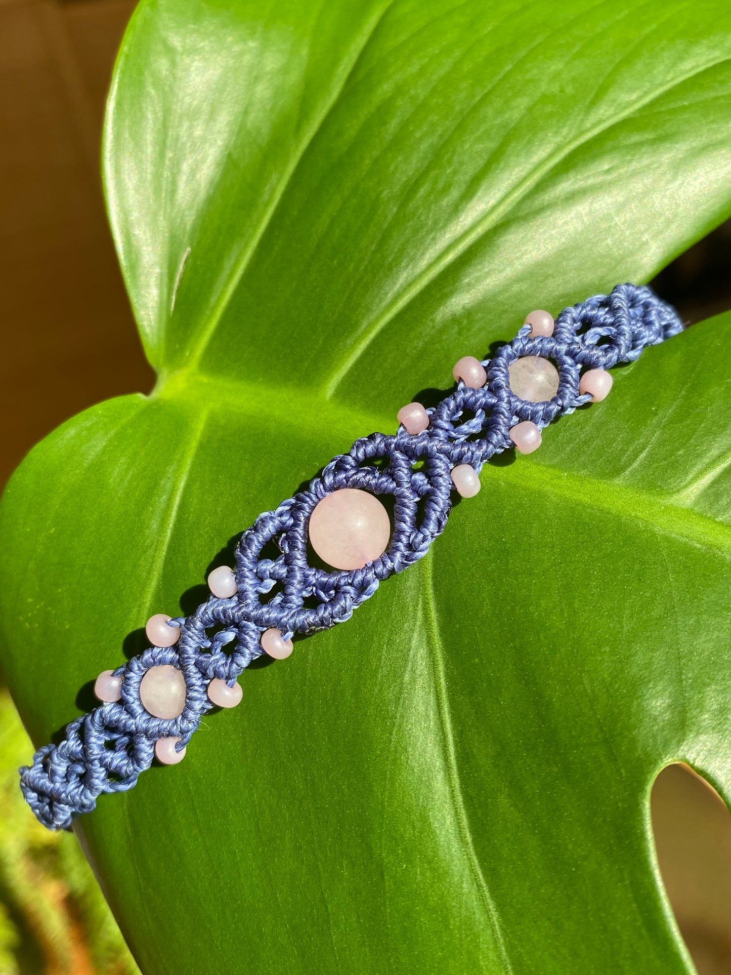 Sanftes Herz- Rosenquarz Choker💓