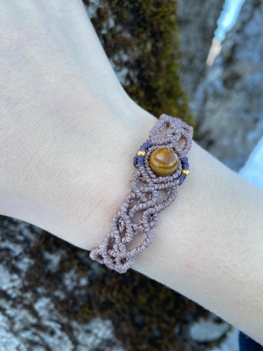 Erdanker- Holzjaspis Armband🌿