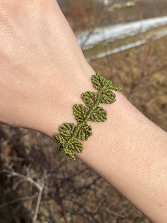 Blätterrankenarmband 🍃