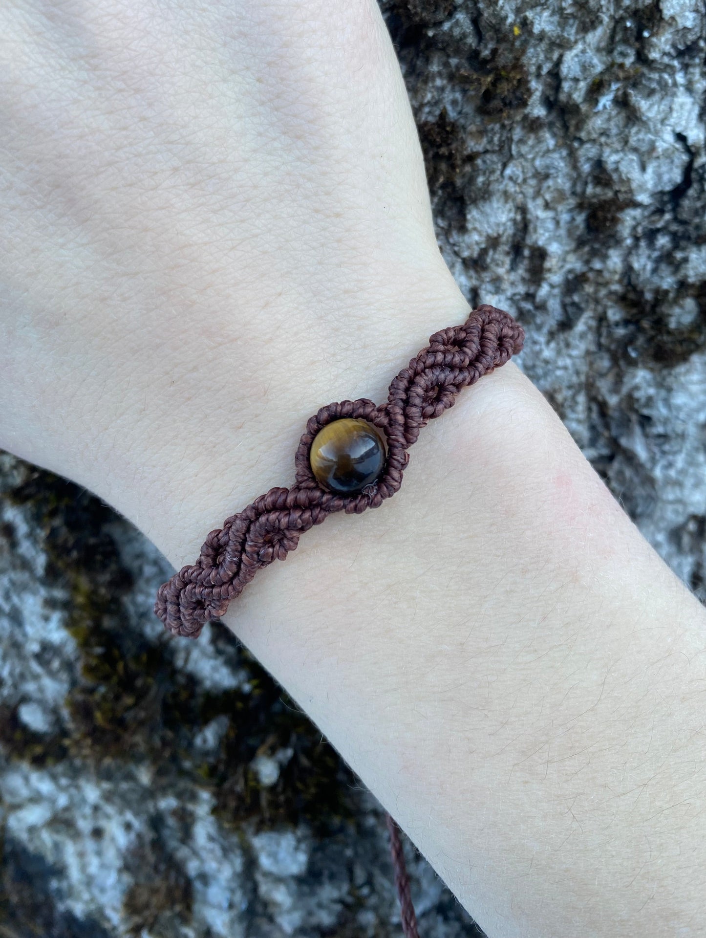 Goldene Stärke- Tiegerauge Armband💪✨