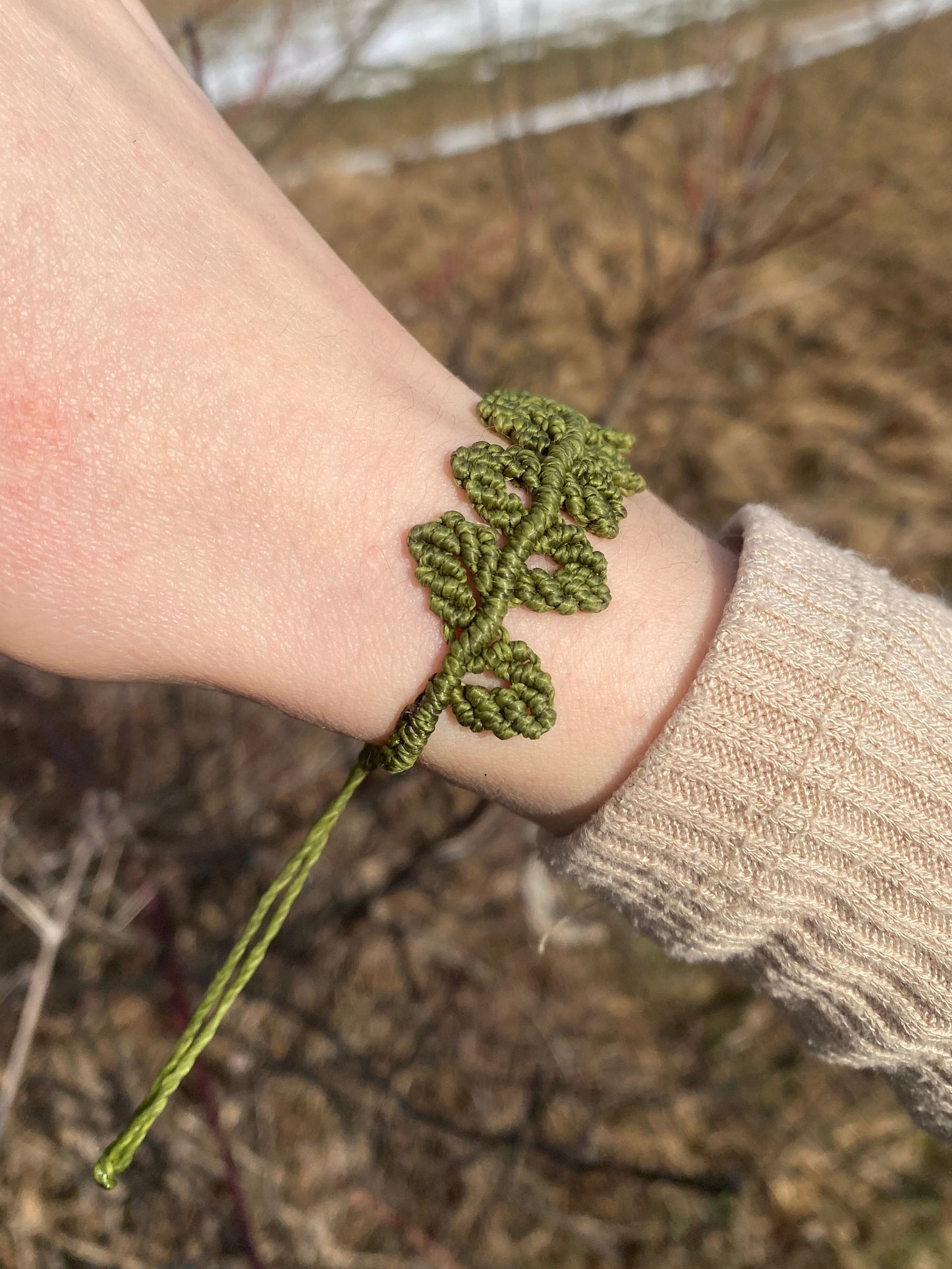 Blätterrankenarmband 🍃