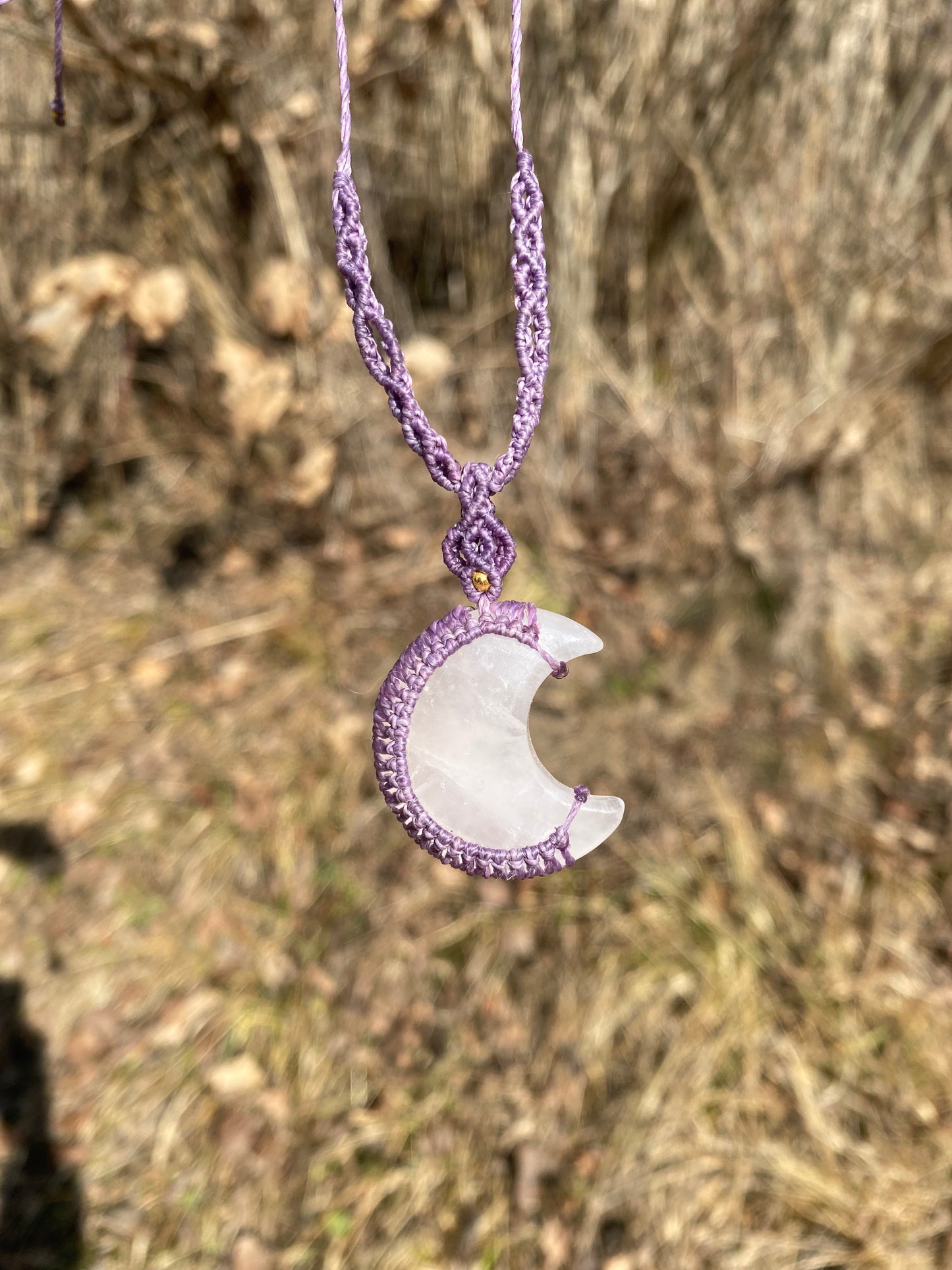 Fliedermond (Rosenquarz)