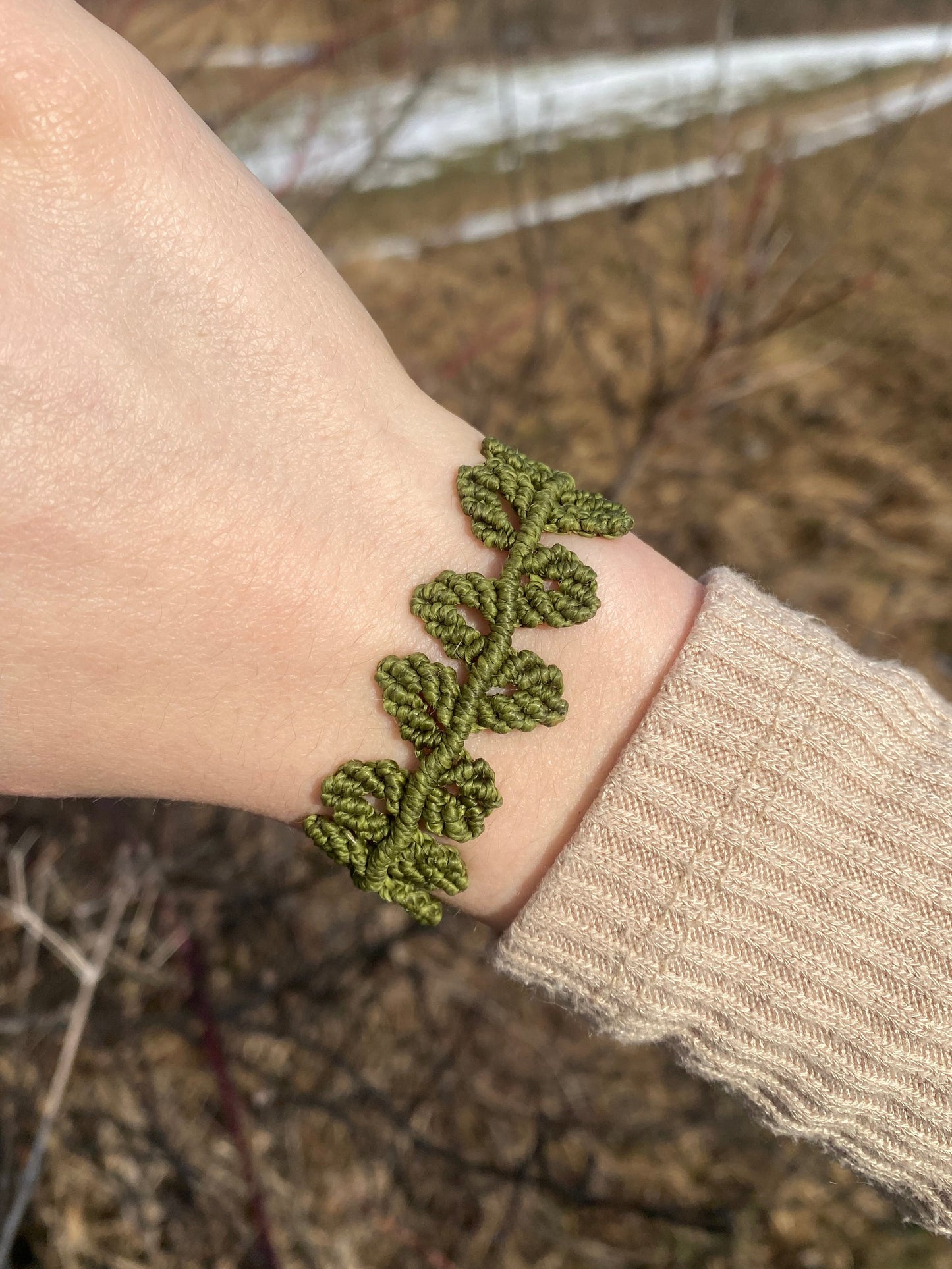 Blätterrankenarmband 🍃