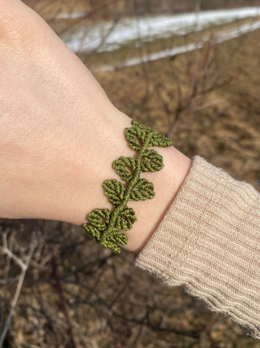 Blätterrankenarmband 🍃