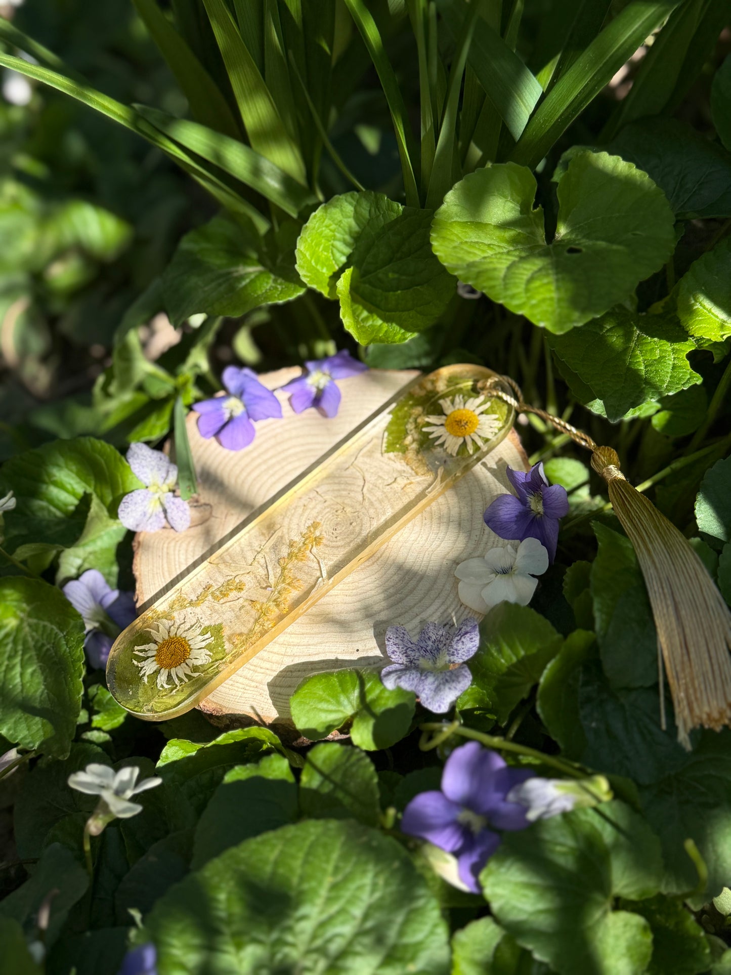 Lesezeichen „Golden Meadow“