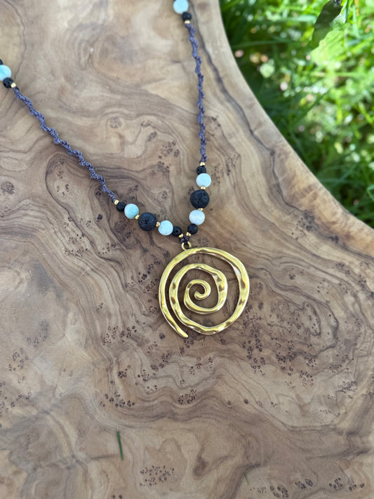 Spiral Balance Halskette🌀✨