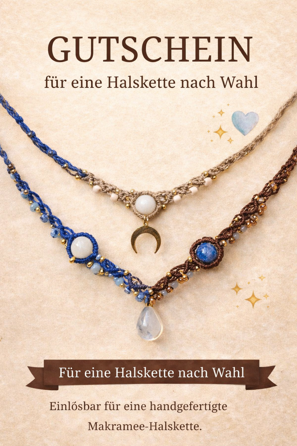 GUTSCHEIN für Wunschhalskette🫶
